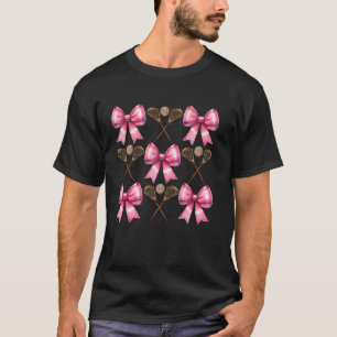 Camiseta Lazo Coquette Lacrosse Día de las Madres Lax Jugad