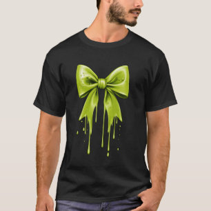 Camiseta Lazo Coquette Verde Goteando Baba