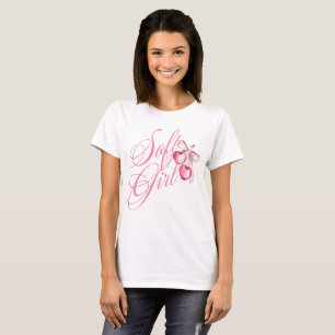 Camiseta Lazo de agua suave rosa - Coqueta linda