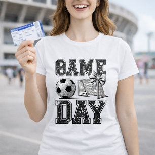 Camiseta Lazo de brillo para día de partido de fútbol