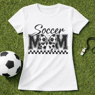 Camiseta Lazo de cuadros de Mamá del Fútbol