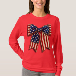 Camiseta Lazo de la bandera americana