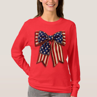 Camiseta Lazo de la bandera americana