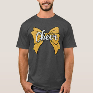 Camiseta Lazo de porrista Coquette Amarillo Deporte Porrist