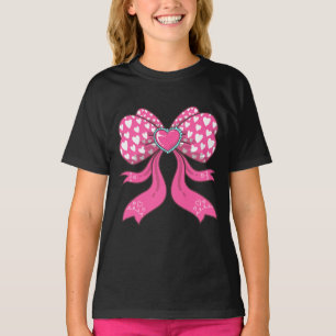 Camiseta Lazo de San Valentín, lazo de corazones