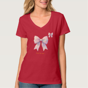 Camiseta Lazo de Sueño de Arcoíris Suave