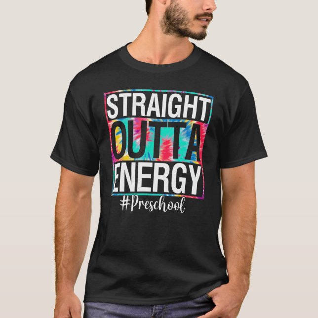 Camiseta Lazo de vida del profesor de energía de nivel bási (Anverso)