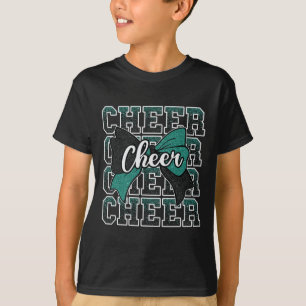 Camiseta Lazo negro verde Alegría Deporte Porrista Porrista