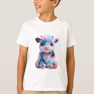 Camiseta Lazo suave de galaxia teñida para niños y niñas
