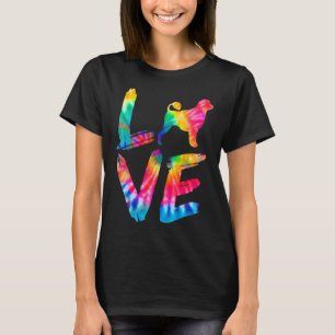 Camiseta Lazos de agua portuguesa tinte amor perro papá