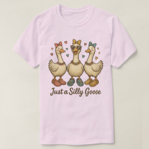 Camiseta Lazos de ganso tonto vintage Crocs – Dibujo animad