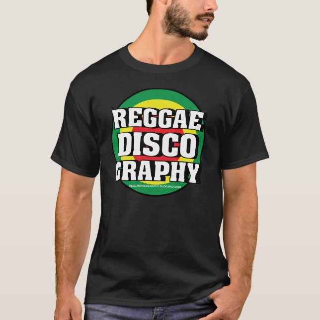 Camiseta Lazos de la discografía del reggae (Anverso)