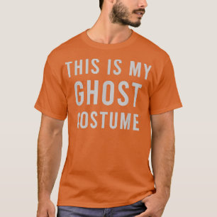 Camiseta Lazy Antiguo Ghost Costume Funny Trick Tret Candy