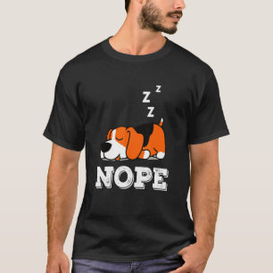 Camiseta Lazy Beagle Dog Puppy
