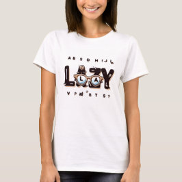 Camiseta Lazy Bloom