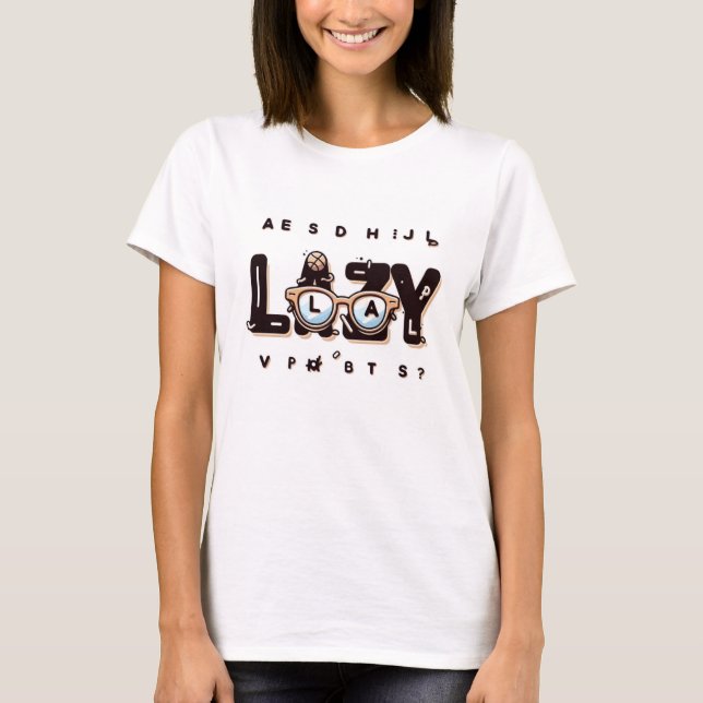 Camiseta Lazy Bloom (Anverso)