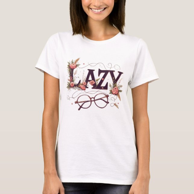 Camiseta Lazy Bloom (Anverso)
