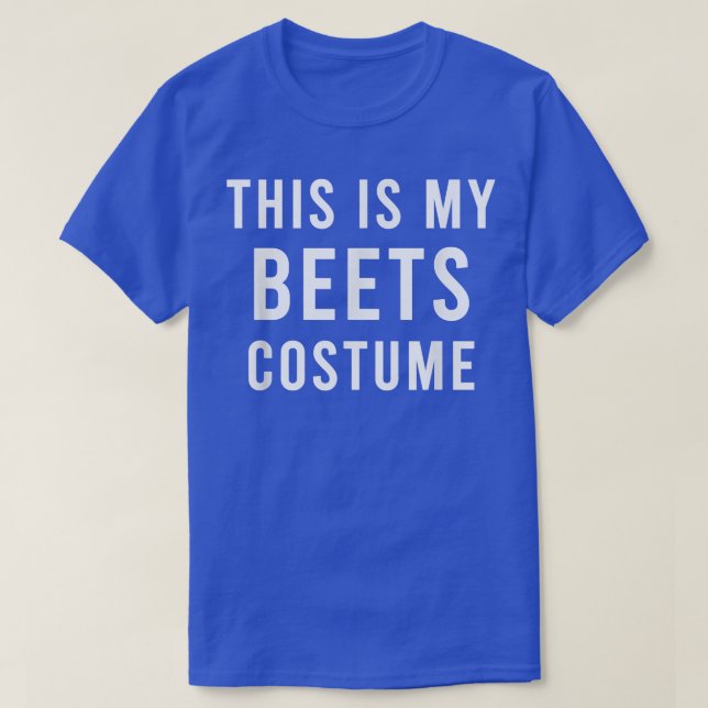 Camiseta Lazy Farmers Market Beets Costume Gracioso Trick T (Diseño del anverso)