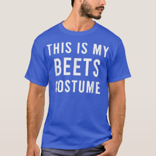 Camiseta Lazy Farmers Market Beets Costume Gracioso Trick T