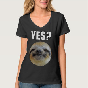 Camiseta Lazy Funny Sloth Sí