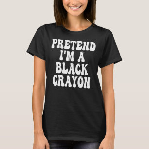 Camiseta Lazy Halloween Costume finge que soy un rayón negr