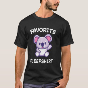 Camiseta Lazy Koala Koalas Bears Nap Sleeping Sleep Pajamas