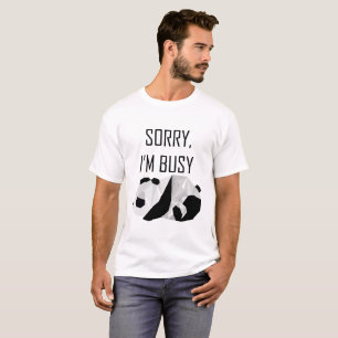 Camiseta Lazy Panda T-Shirt