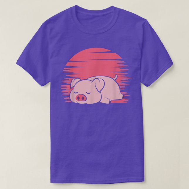 Camiseta Lazy Piggy 5289 (Diseño del anverso)