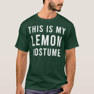 Camiseta Lazy Sour Lemon Costume Funny Trick Tret Candy