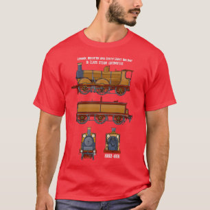 Camiseta LB amp SCR B1 Clase Locomotora británica de trenes