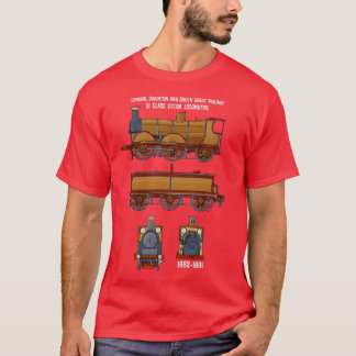 Camiseta LB amp SCR B1 Clase Locomotora británica de trenes