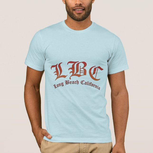 Camiseta LBC - Long Beach California (Anverso)