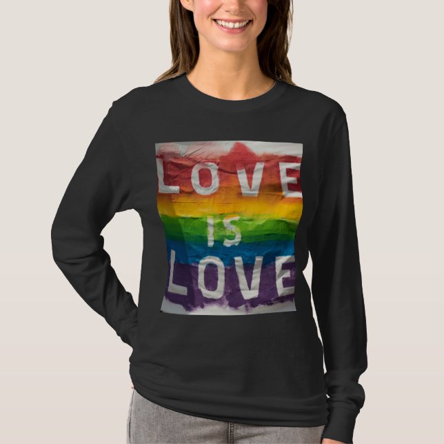 Camiseta LBGTQ+ Sudadera del orgullo (Anverso)