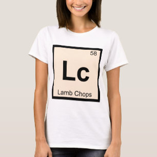 Camiseta Lc - Símbolo de la Tabla Periódica de Química Chul