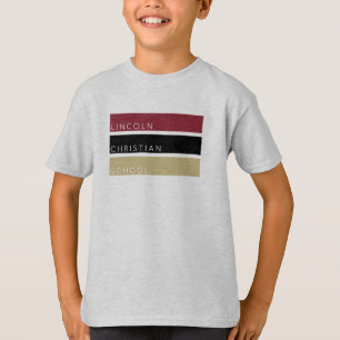 Camiseta LCS - Camisas tricoloreadas LCS para jóvenes - Gr