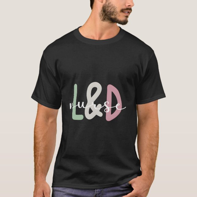Camiseta Ld Enfermeras De Reconocimiento De Trabajo Y Enfer (Anverso)
