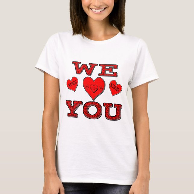 Camiseta Le amamos (Anverso)
