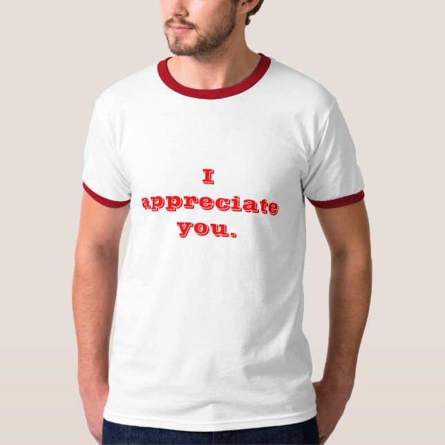 Camiseta Le aprecio (Anverso)