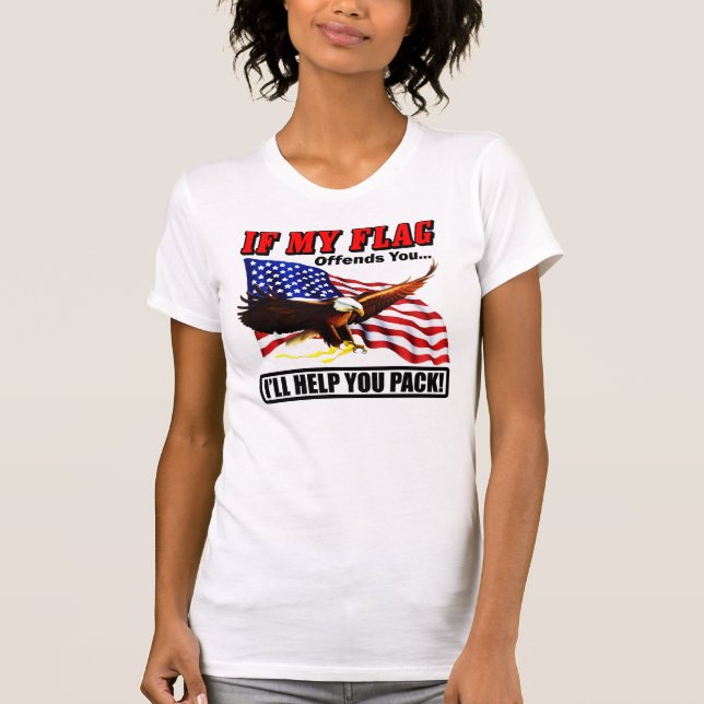 Camiseta ¡Le ayudaré a embalar! (Anverso)