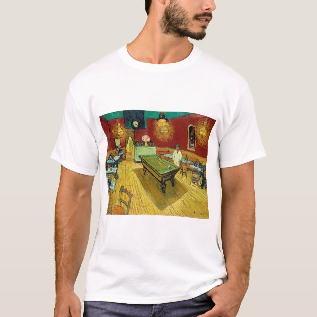 Camiseta Le café de nuit (The Night Café) de Vincent van Go (Anverso)