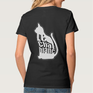 Camiseta Le Chat blanc