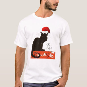 Camiseta Le Chat Noel Parodia de Navidad Grungy Distorsiona