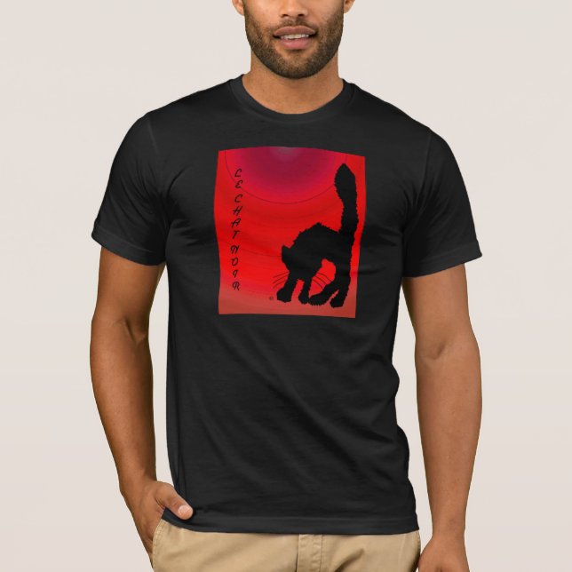 Camiseta Le Chat Noir (Anverso)