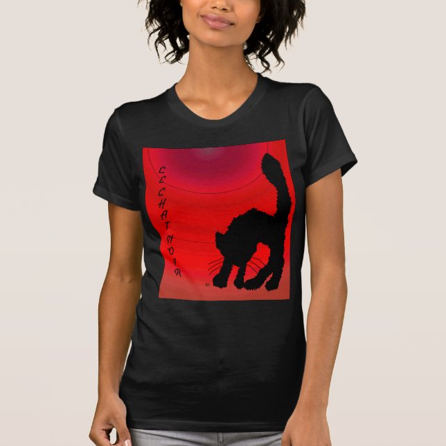 Camiseta Le Chat Noir (Anverso)