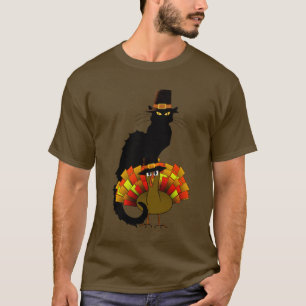 Camiseta Le Chat Noir Día de Acción de Gracias con