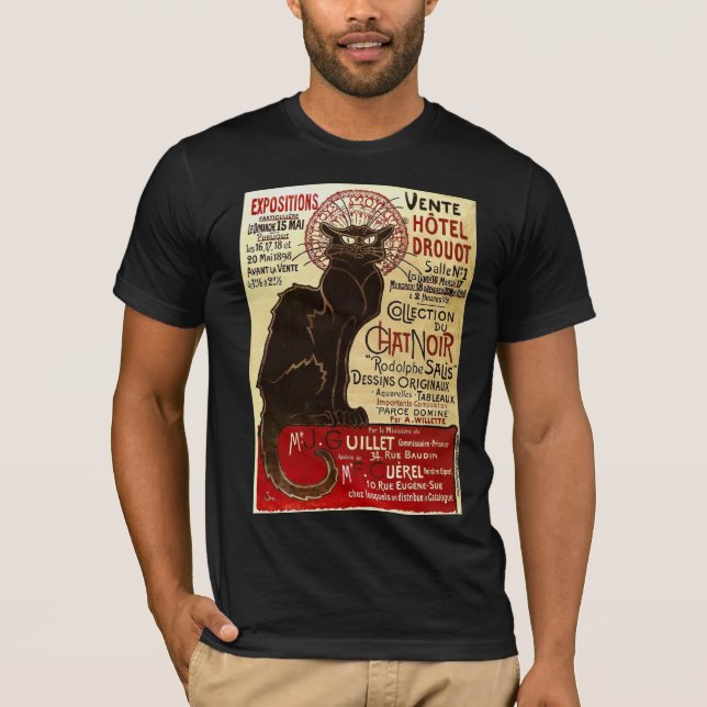 Camiseta Le Chat Noir, Vente Hôtel Drouot Fine (Anverso)