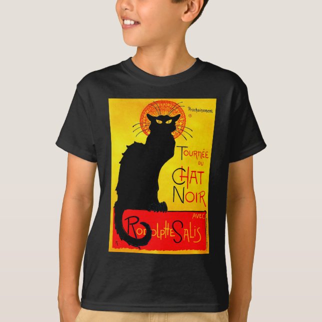 Camiseta Le Chat Noir Vintage (Anverso)