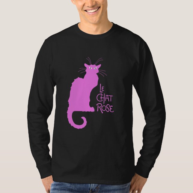 Camiseta Le Chat Rose (Anverso)
