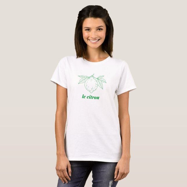 Camiseta Le citron (Anverso completo)