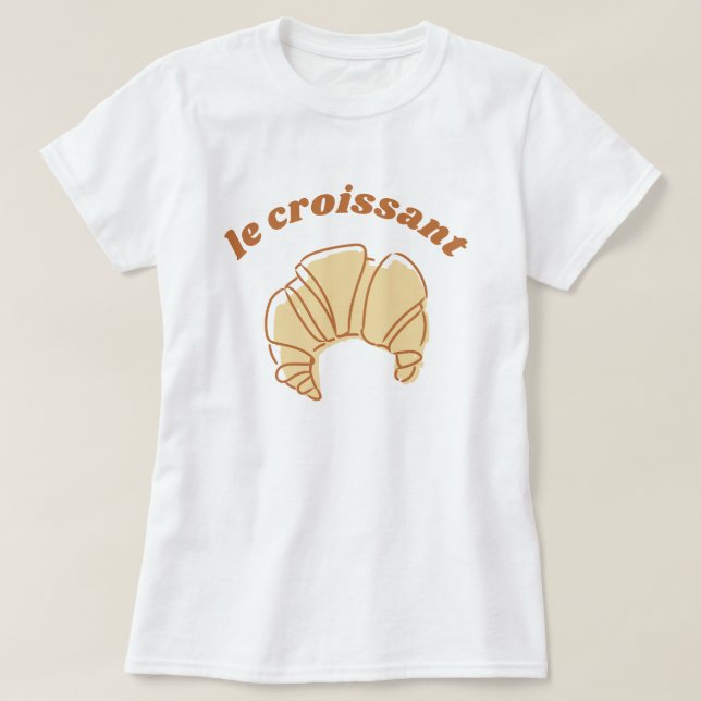Camiseta Le Croissant Baked Goods France